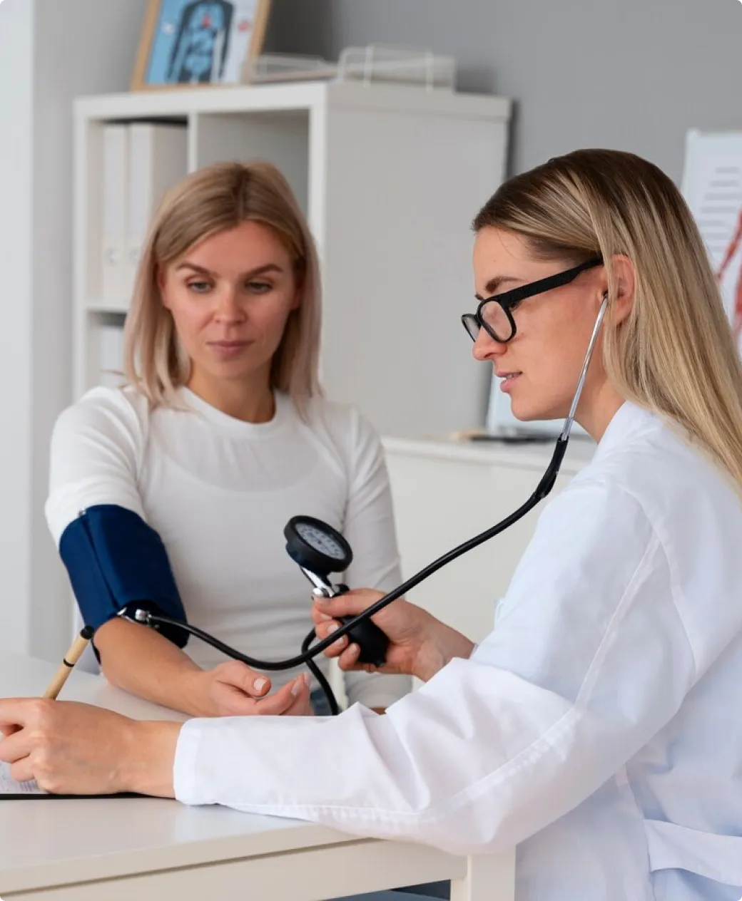 A SPRING ENT provider caring for a patient during an office visit